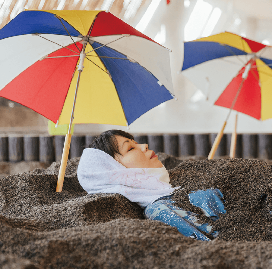 極楽！砂むし風呂